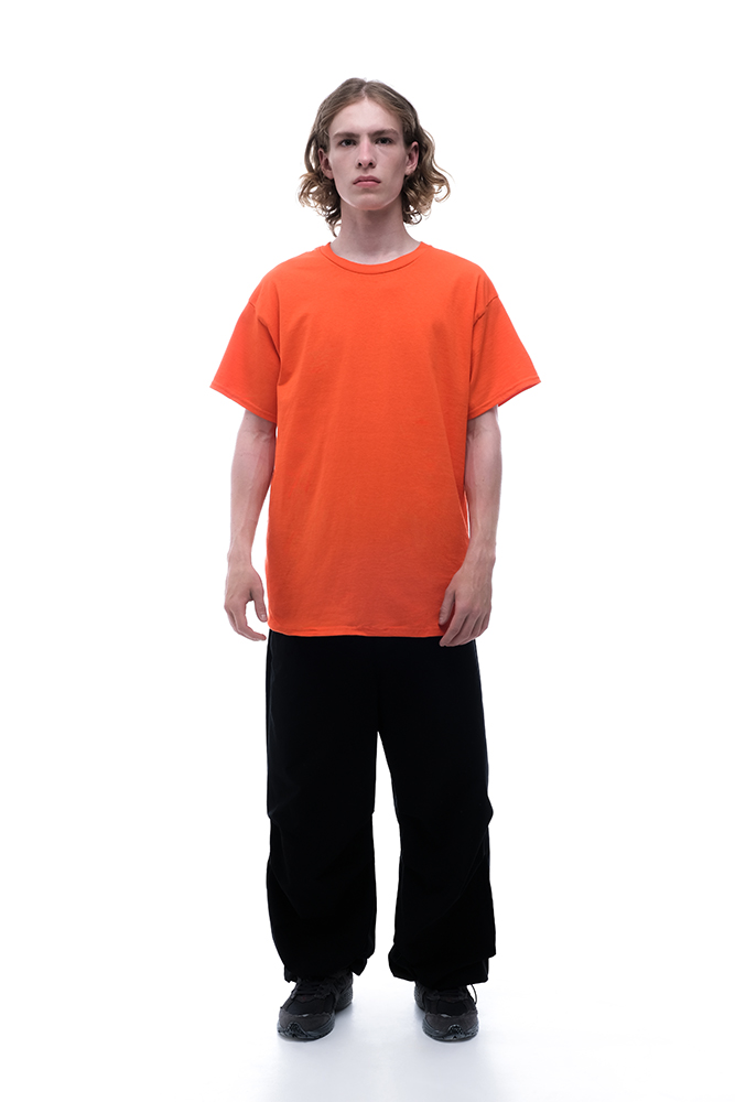 Футболка GILDAN ULTRA COTTON оранжевая мужская