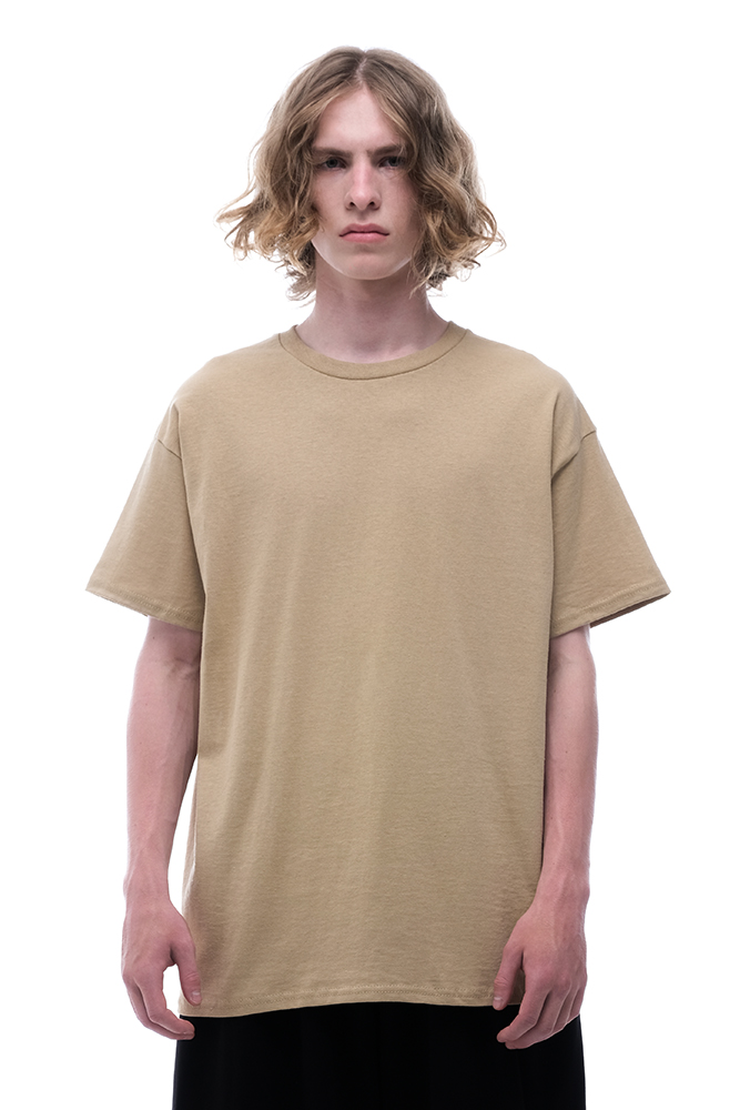 Футболка GILDAN ULTRA COTTON песочный мужская